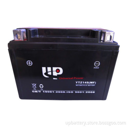 Motorcycle Battery Ytx14-Bs Mf 12V 12ah